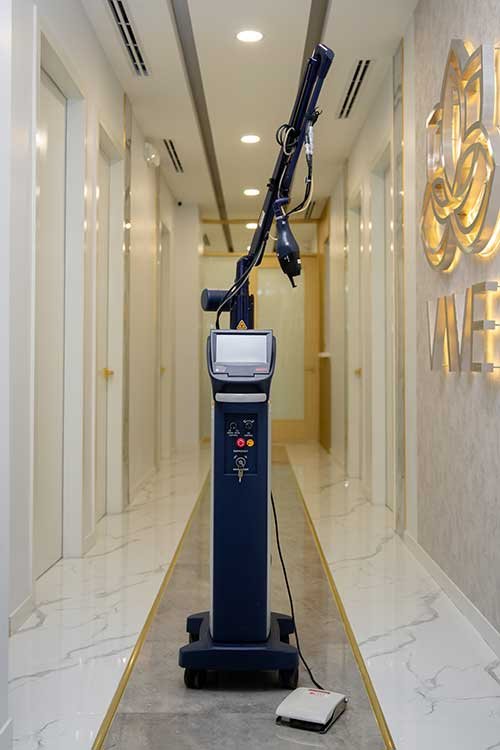 Lutronic fractional CO2 laser treatment at Vive Laser Center Tijuana, designed to improve skin tone, texture, and reduce scars through advanced resurfacing technology.
